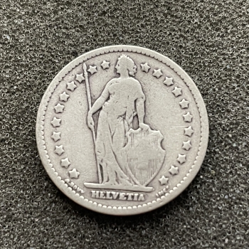 1 Franken Silber 1910